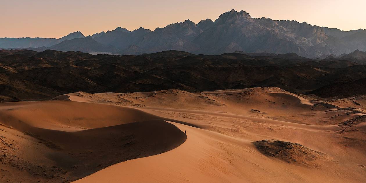 Désert dans la région de Tabuk - Arabie Saoudite