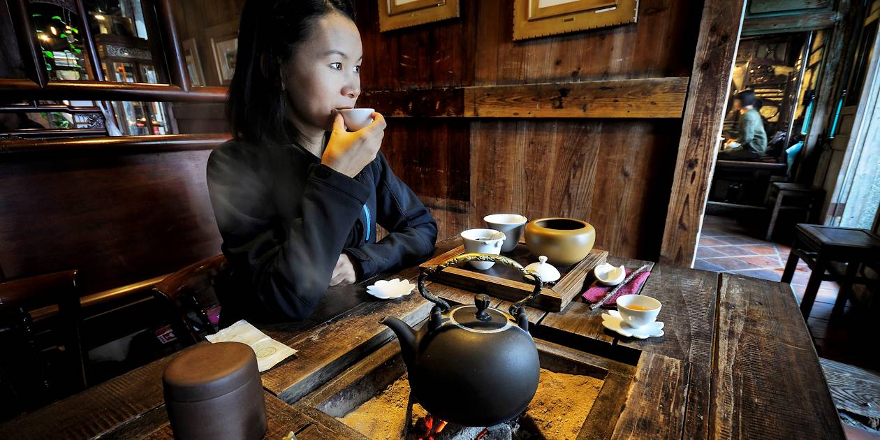 Salon de thé à Jiufen - Taïwan