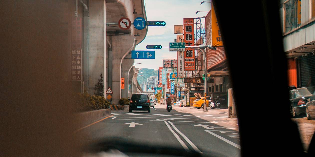 Dans les rues de Taipei - Taïwan