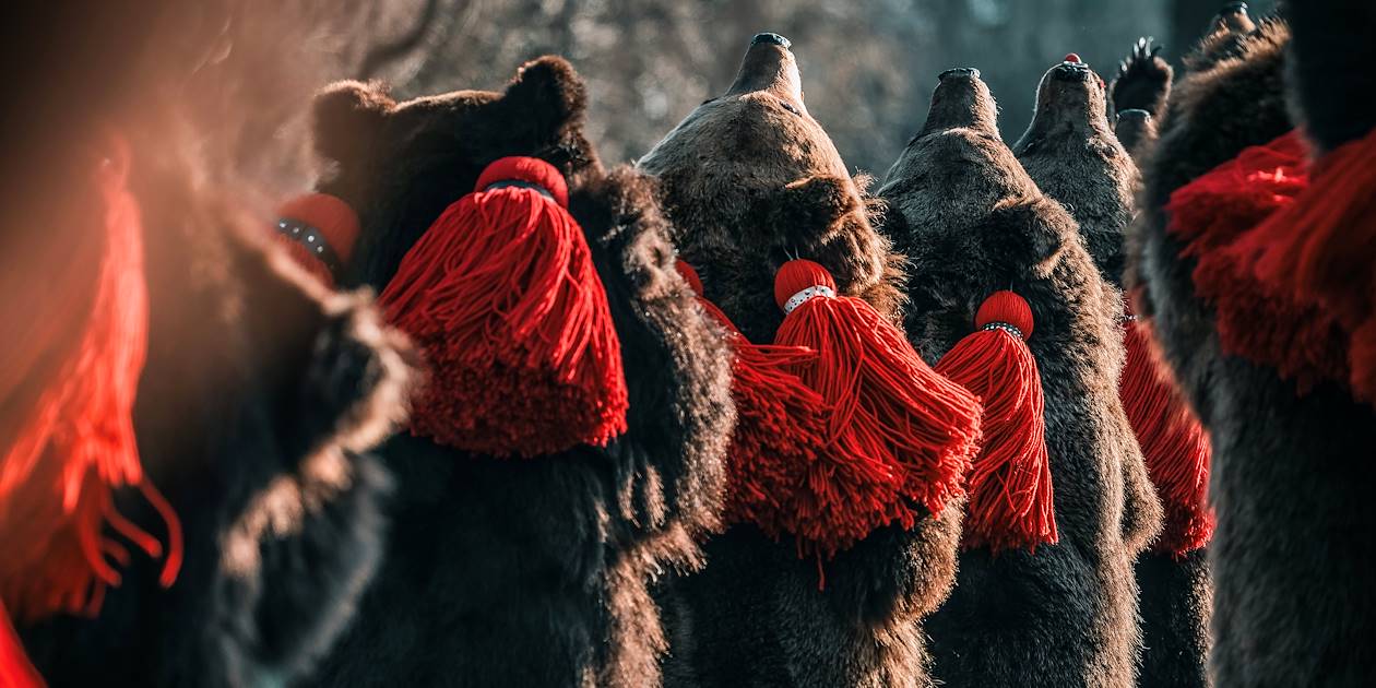 Danse de l'ours à Comanesti - Roumanie