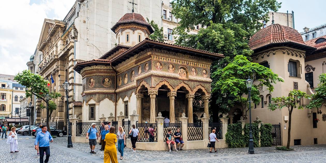 Église du monastère Stavropoleos - Bucarest - Roumanie