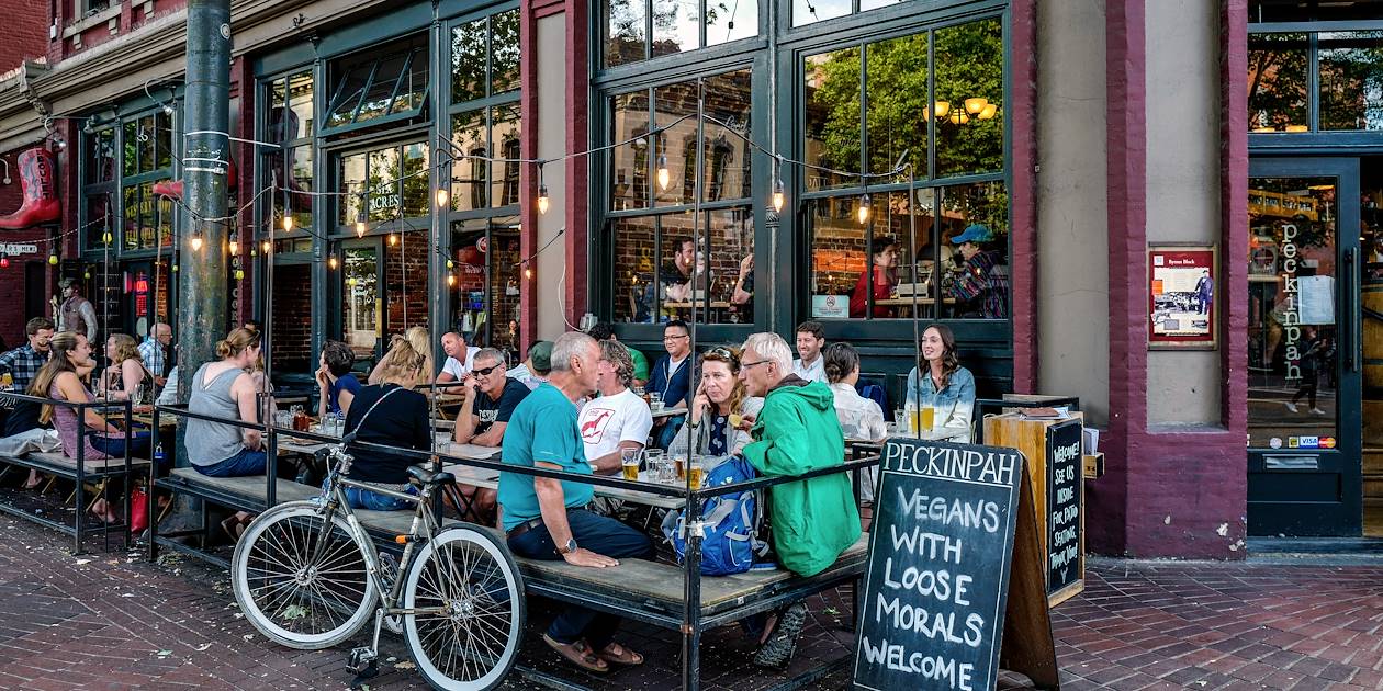Quartier de Gastown - Vancouver - Canada