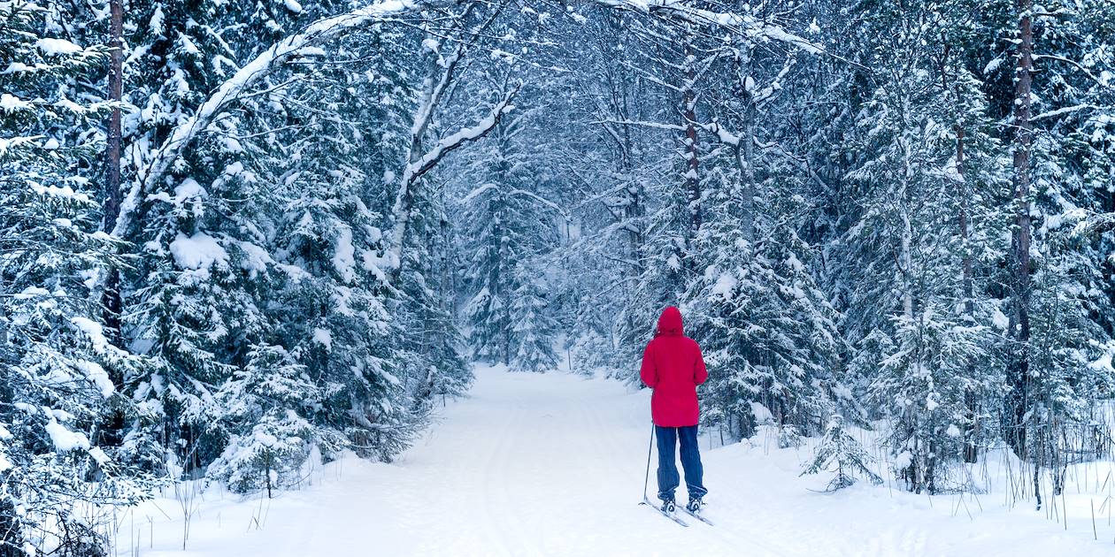 La vallée de Gudbrandsdal, en hiver - Norvège