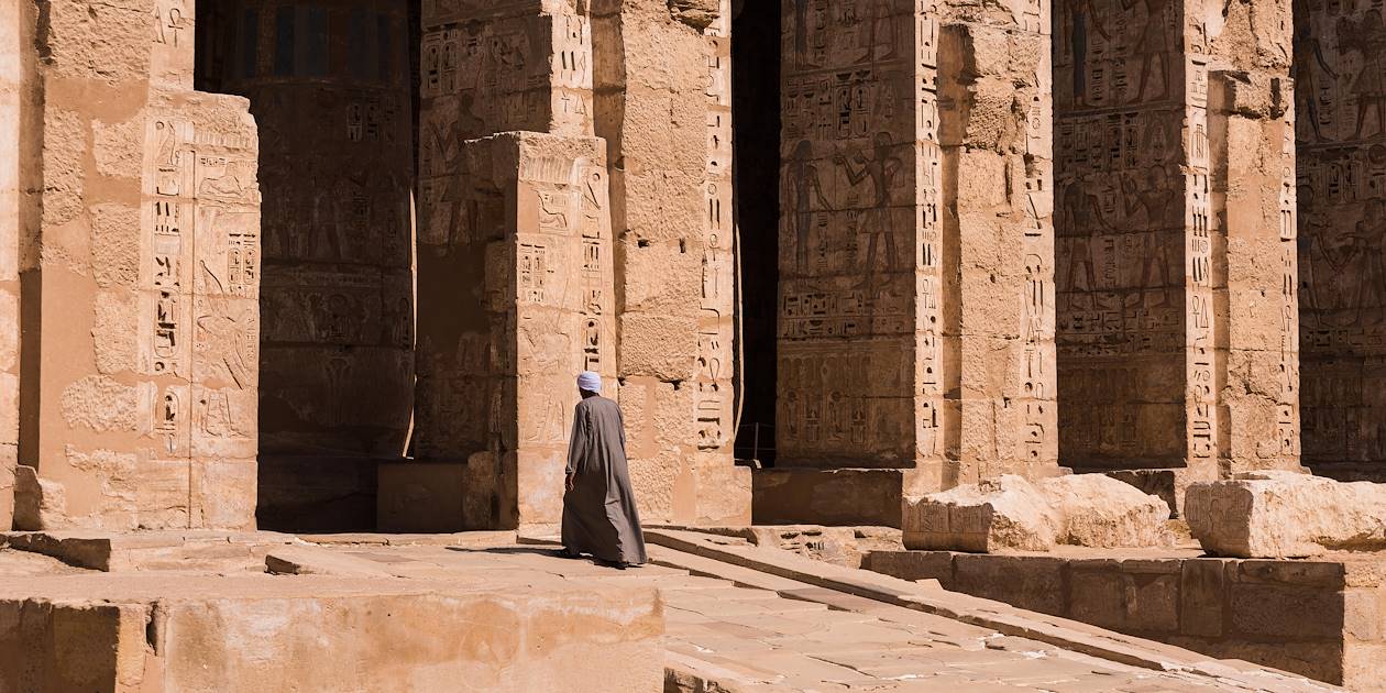 La cité Médinet Habou - Louxor - Égypte