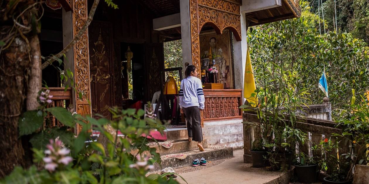 Découverte du village Mae Kampong : son temple - Mae Kampong - Chiang Mai - Thaïlande