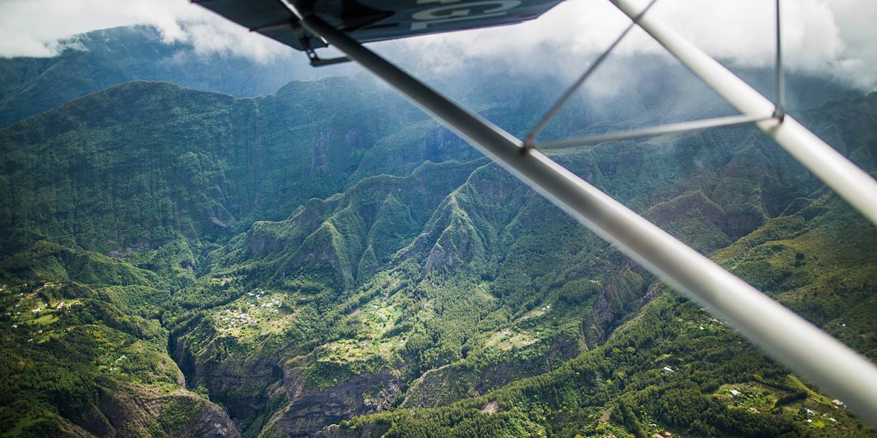 Survol de l'île en ULM - Mafate - Région Ouest - La Réunion