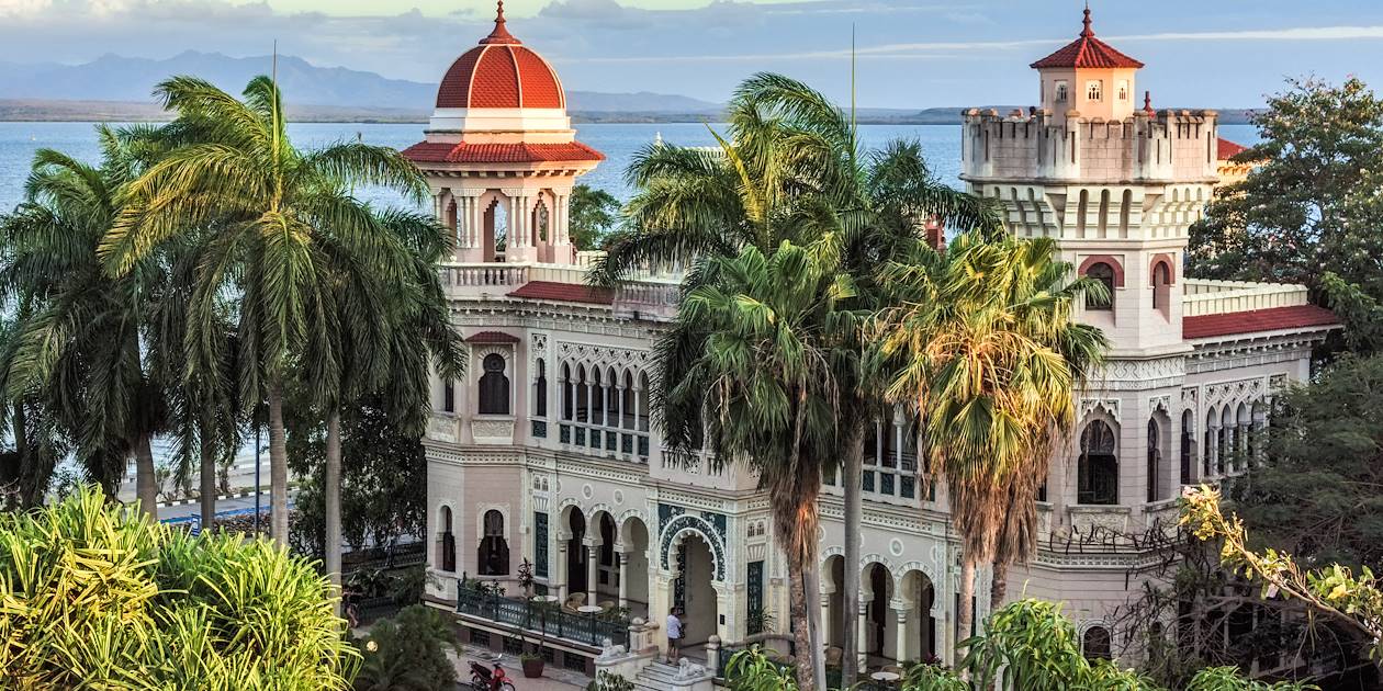 Palacio de Valle dans le quartier de Punta Gorda - Cienfuegos - Cuba