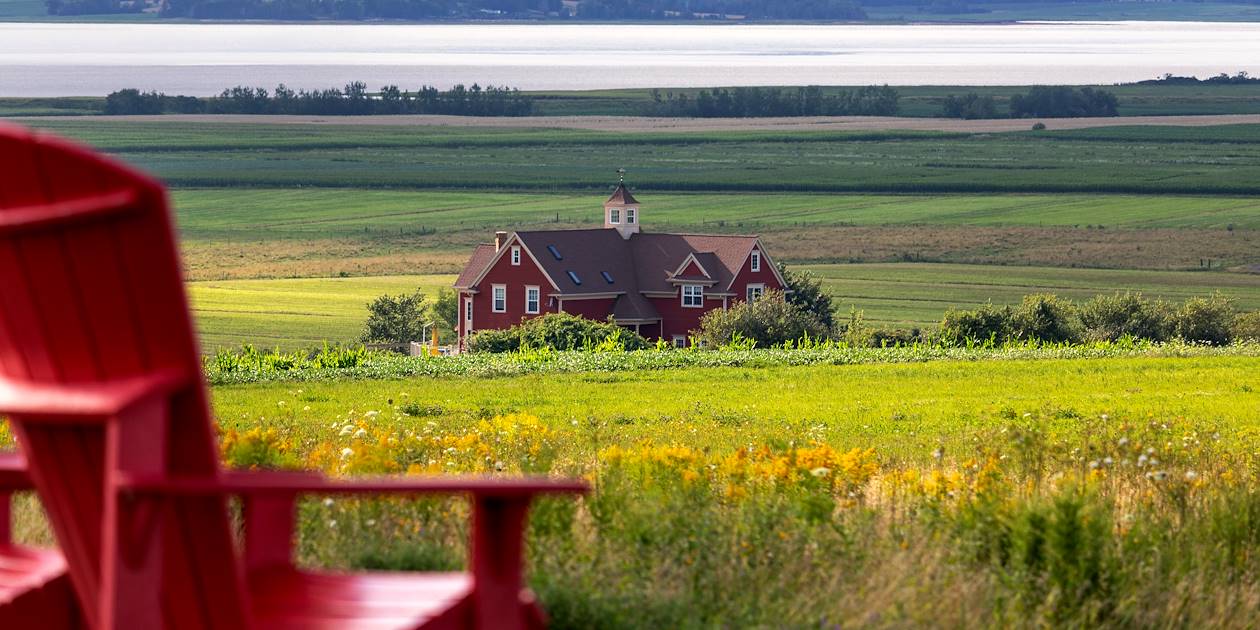 Maison isolée en Acadie - Canada