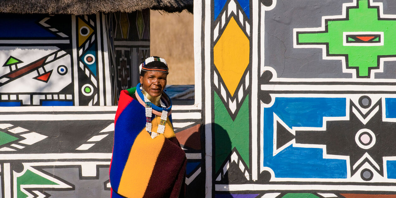 Découverte de l'art Ndebele - Afrique du Sud
