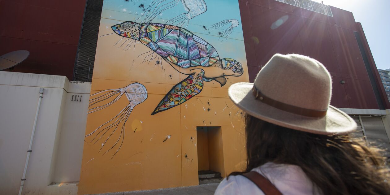 Street art à Darwin - Australie