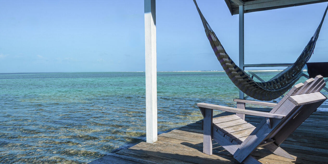 Terrasse avec vue sur l'Océan Pacifique - Belize