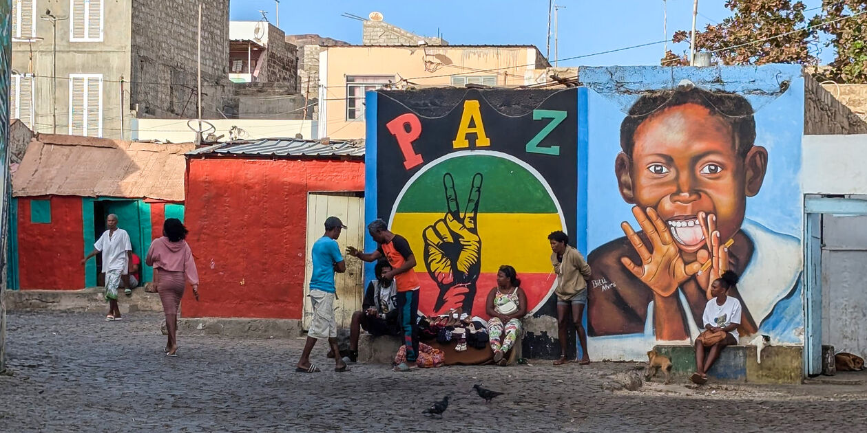 Quartier de Ribeira Bote - Mindelo - Île de Sao Vicente - Cap-Vert