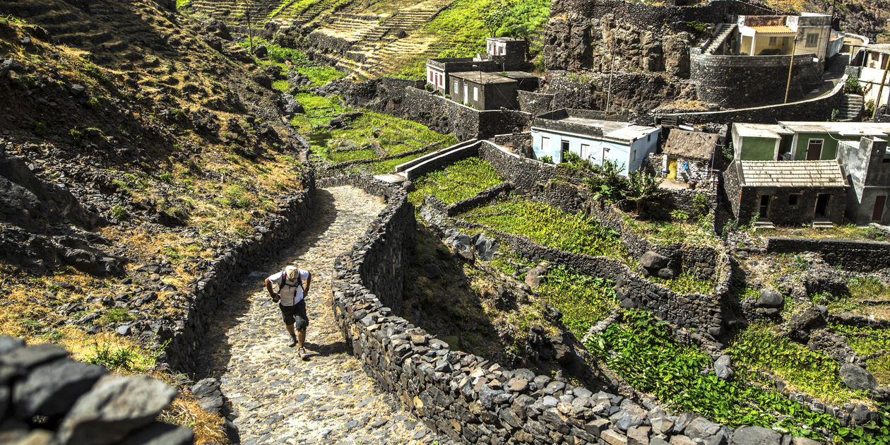 Randonnée sur le sentier côtier - Corvo - Île de Santo Antao - Cap Vert