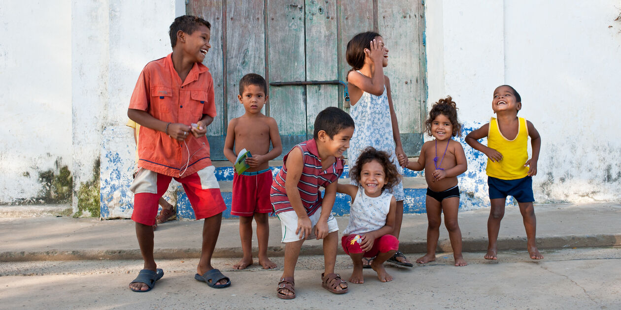 Enfants à Mompox - Département de Bolivar - Colombie