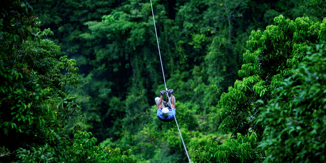 Tyrolienne - Arenal - Costa Rica