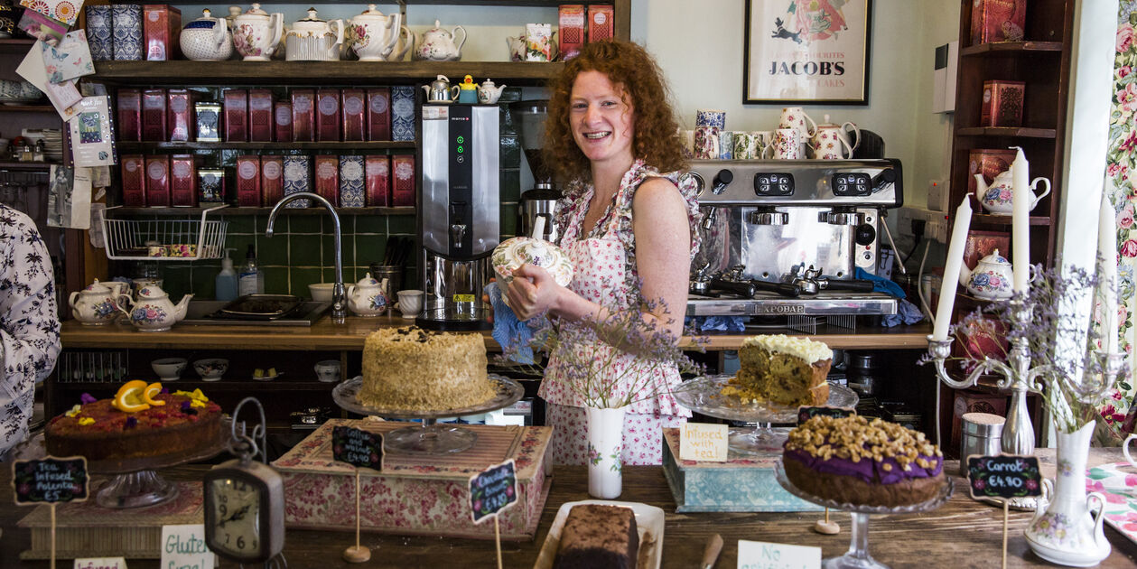 Salon de thé à Edimbourg - Ecosse - Royaume-Uni