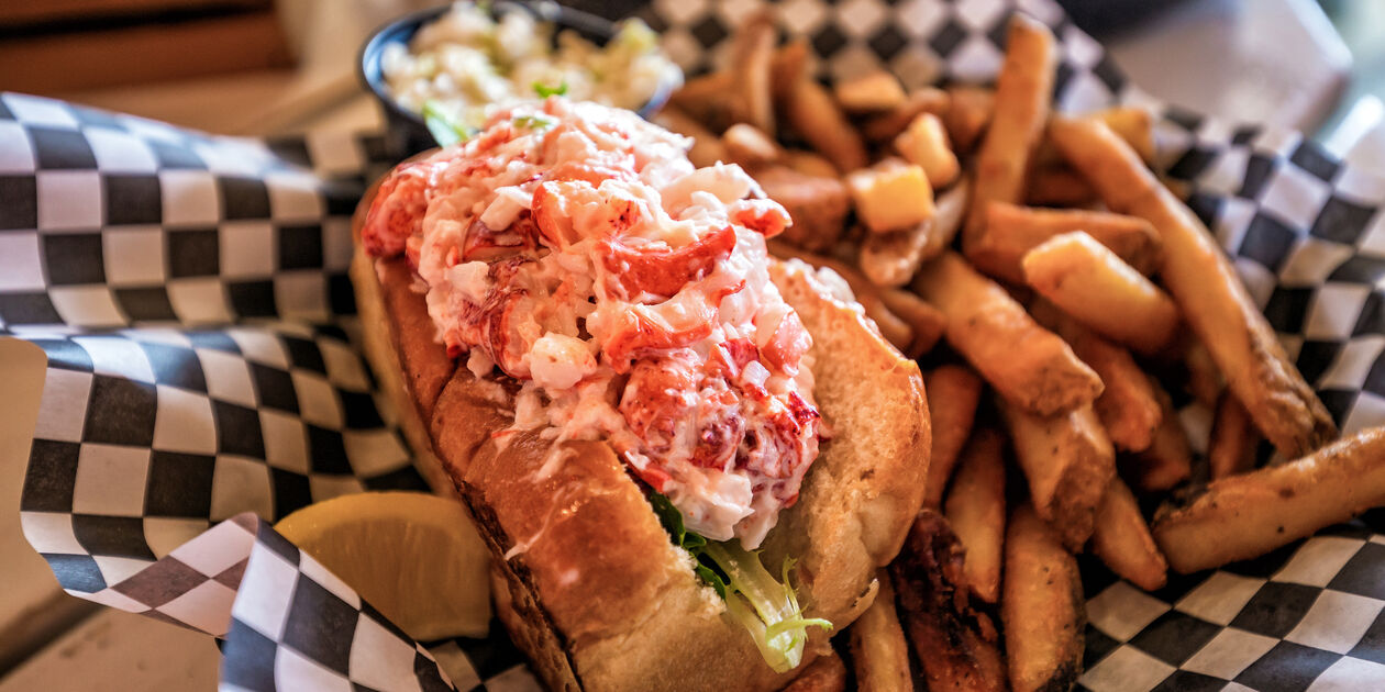 Lobster roll dans le Maine - Etats-Unis