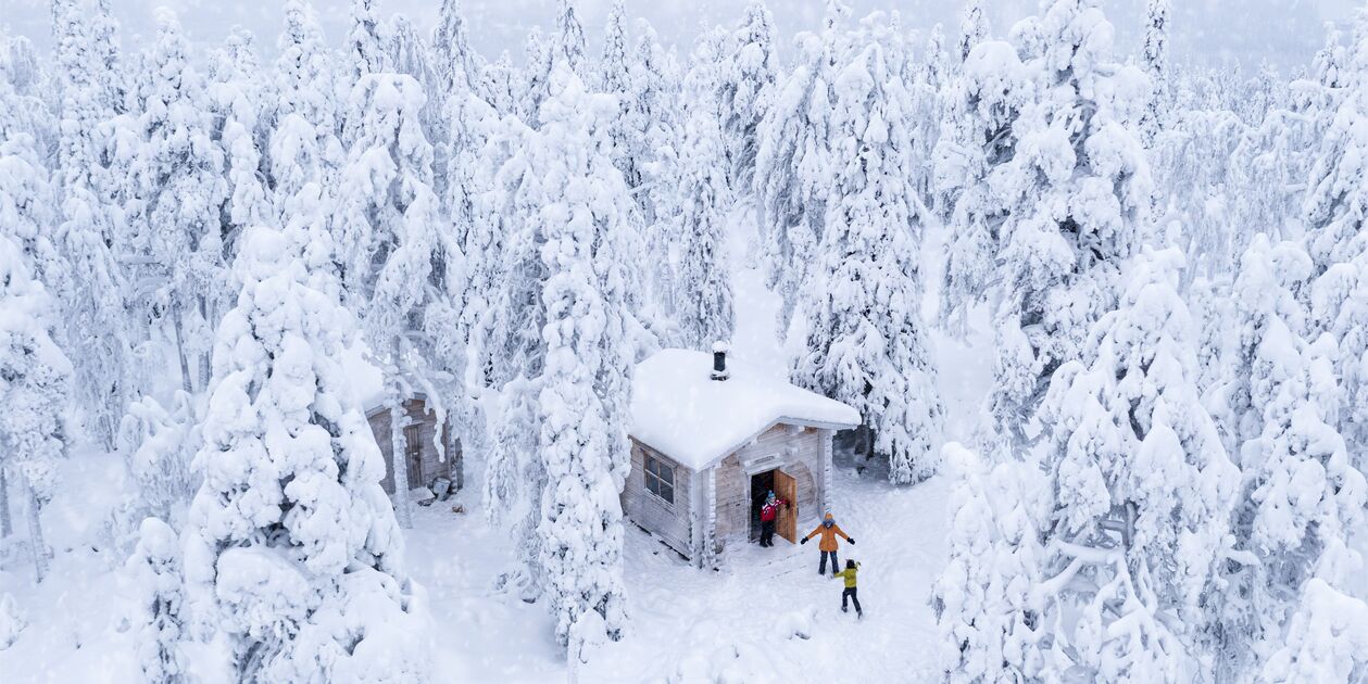 Vacances en famille en Laponie finlandaise