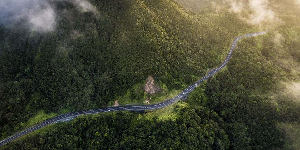 Route de la Traversée - Basse-Terre - Guadeloupe