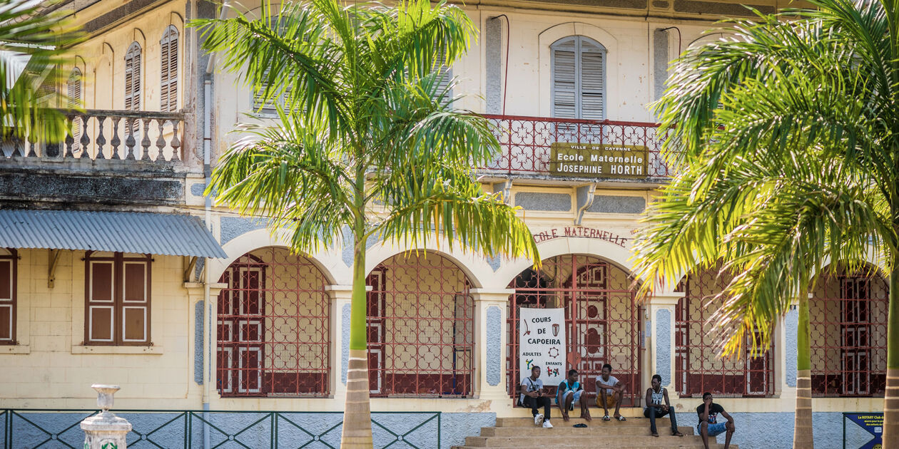 Place des Palmistes - Cayenne - Guyane