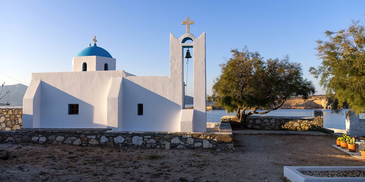 L'église Agios Nikolaos - Karnagio - Ile de Koufonissi - Iles des Petites Cyclades - Grèce