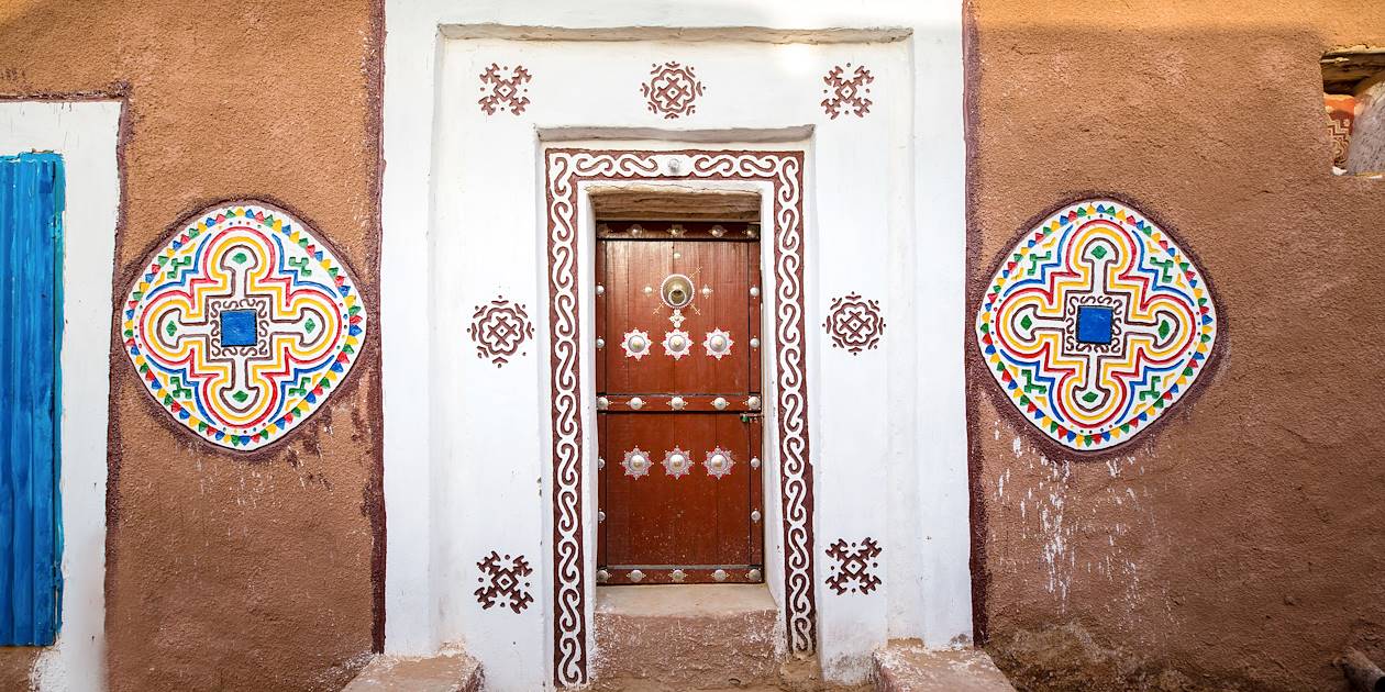 Maison typique à Oualata - région d'Hodh Ech Chargui - Mauritanie
