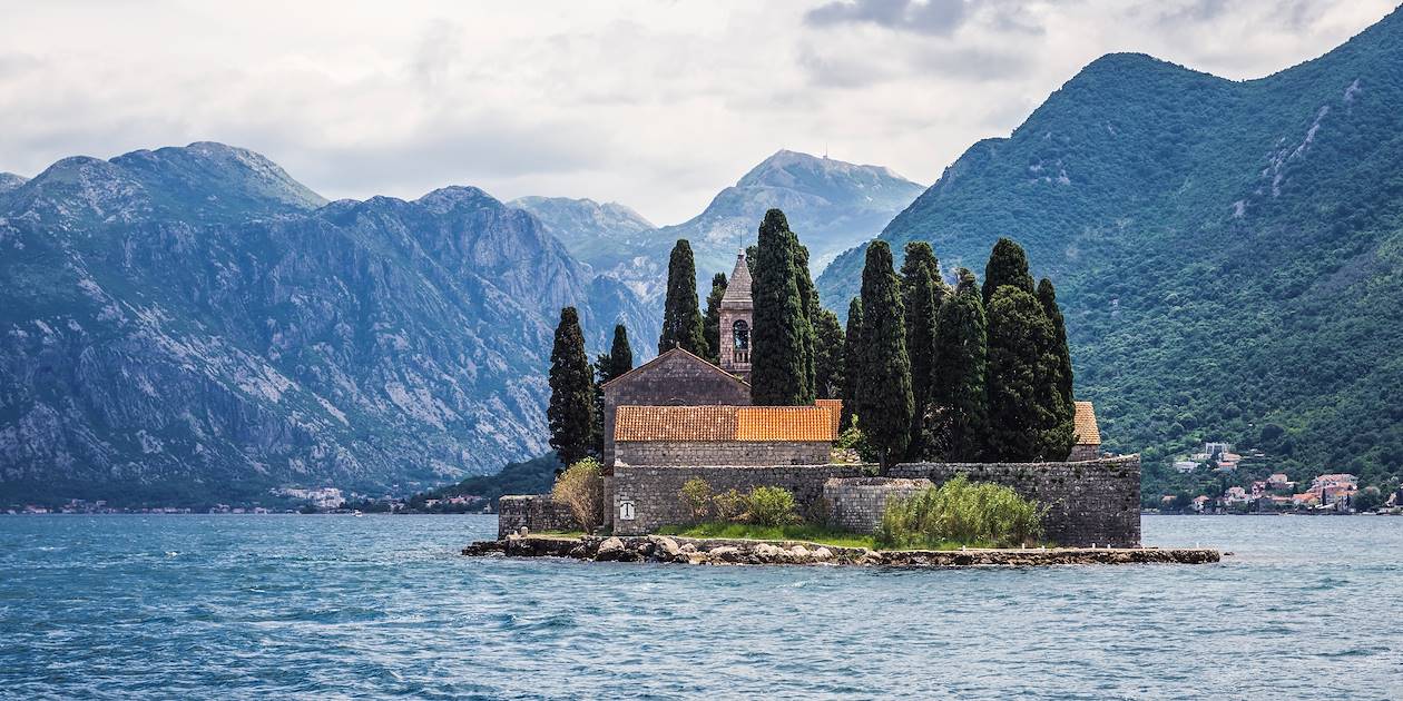 Monastère Saint George - Perast - Bouches de Kotor - Monténégro