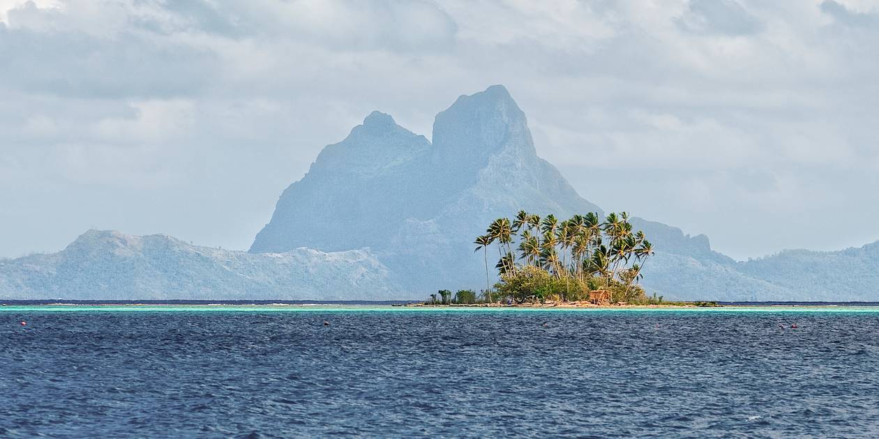 Bora Bora, depuis l'île de Taha'a - Polynésie Française