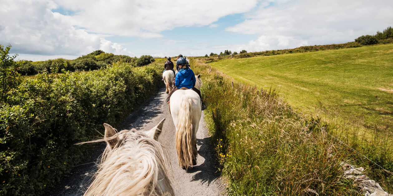 Balade à cheval dans le Burren - Comté de Clare - Lisdoonvarna - Irlande