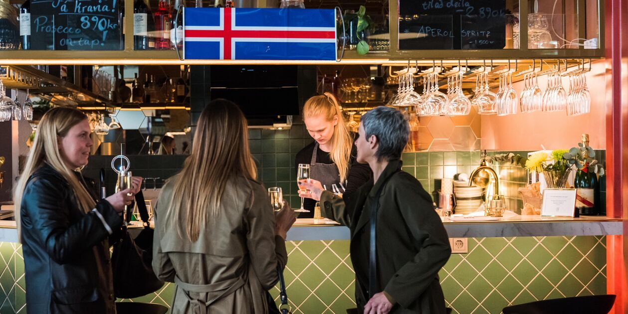 Le Grandi Mathöll, hangar abritant divers stands de street food - Reykjavik - Grand Reykjavik - Islande