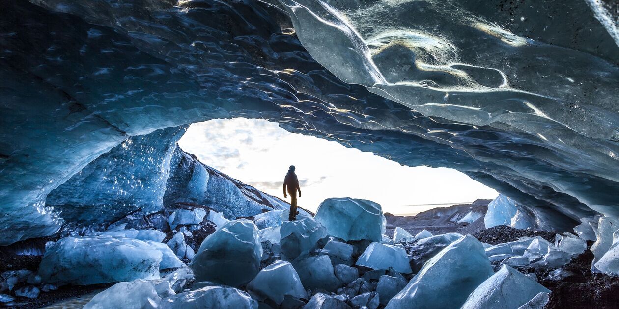 Glacier Svinafellsjokull - Parc National de Skaftafel - Islande