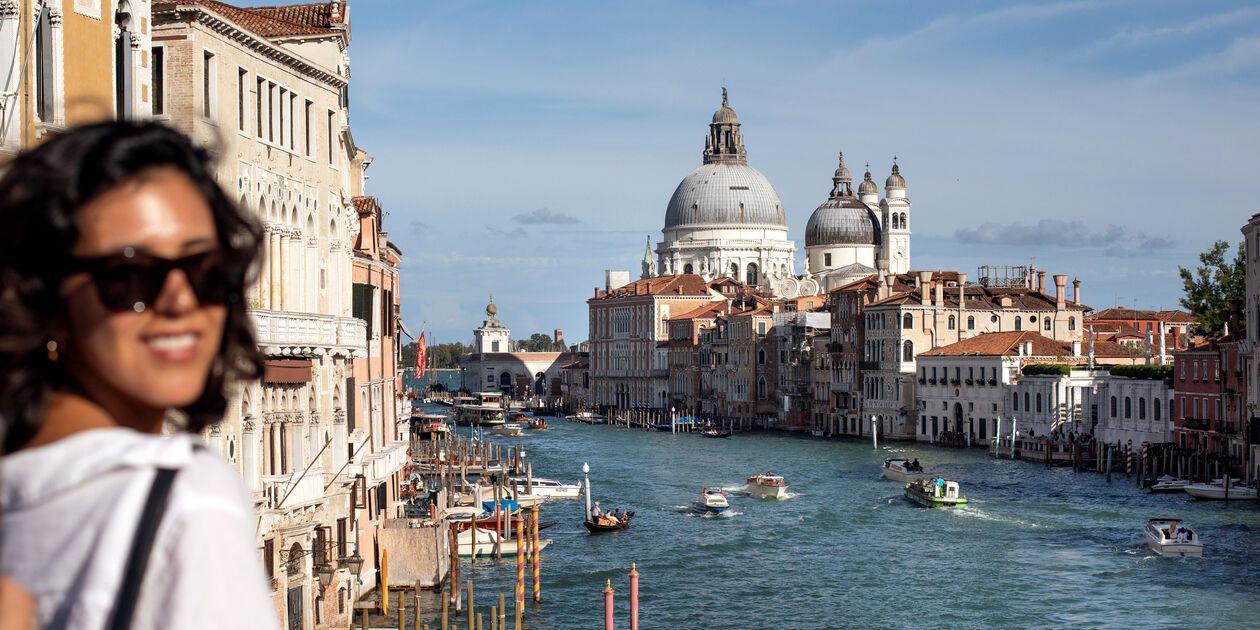 Vue depuis le Pont de l'Académie - Venise - Italie