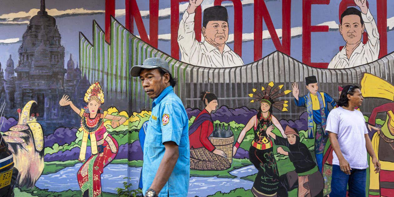 Street art à Jakarta - Île de Java - Indonésie