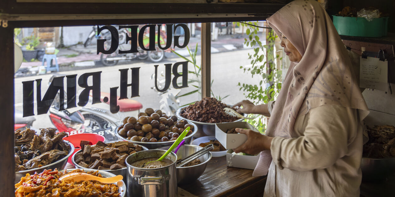 Street food à Yogyakarta - Île de Java - Indonésie