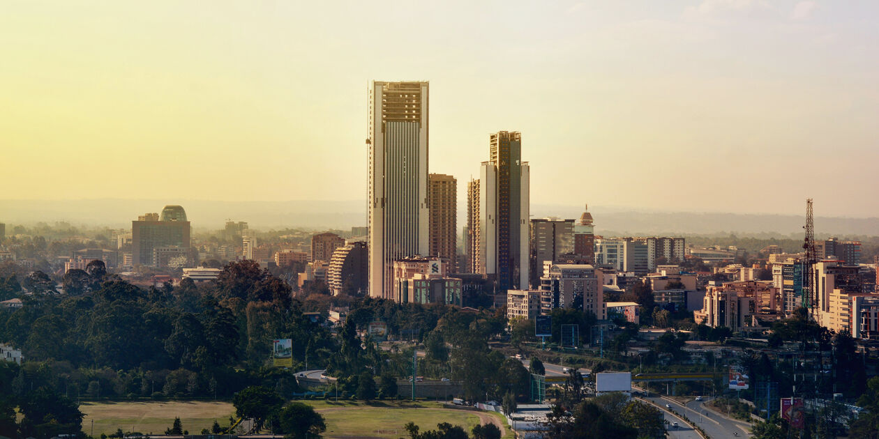 Coucher de soleil à Nairobi - Kenya