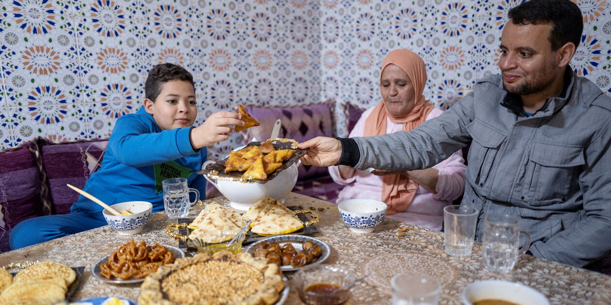 Marrakech au rythme du ramadan : rencontre et partage autour du ftour, dîner du soir pour rompre le jeûne - Maroc