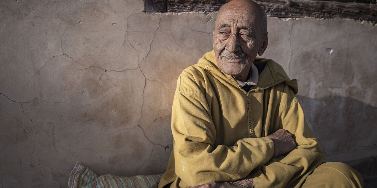Portrait d'un marocain - Marrakech - Maroc