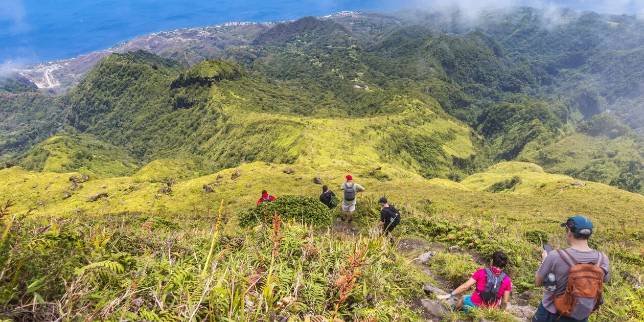 Ascension du volcan de la Montagne Pelée - Martinique