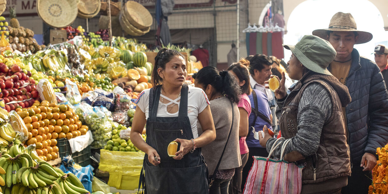 Marché de Cholula - Puebla - Mexique