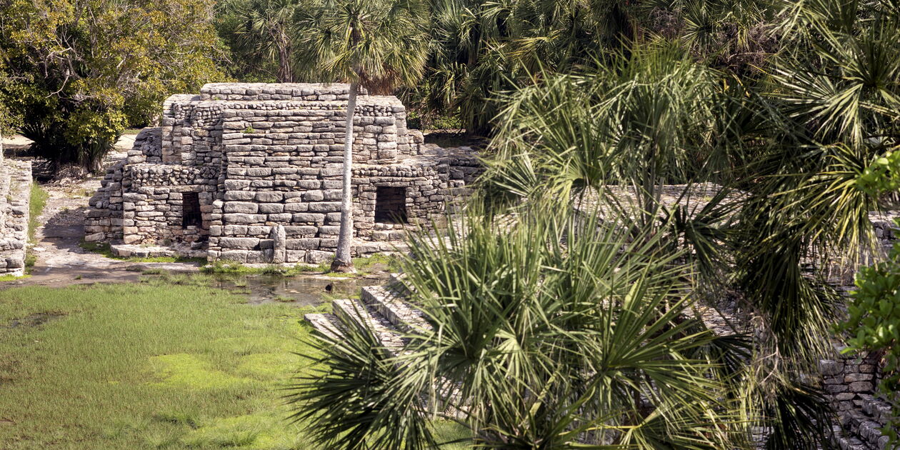 Zone archéologique X'Cambo - Yucatan - Mexique