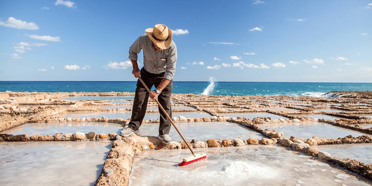 Les marais salants de Xwejni - Xwejni - Île de Gozo - Malte