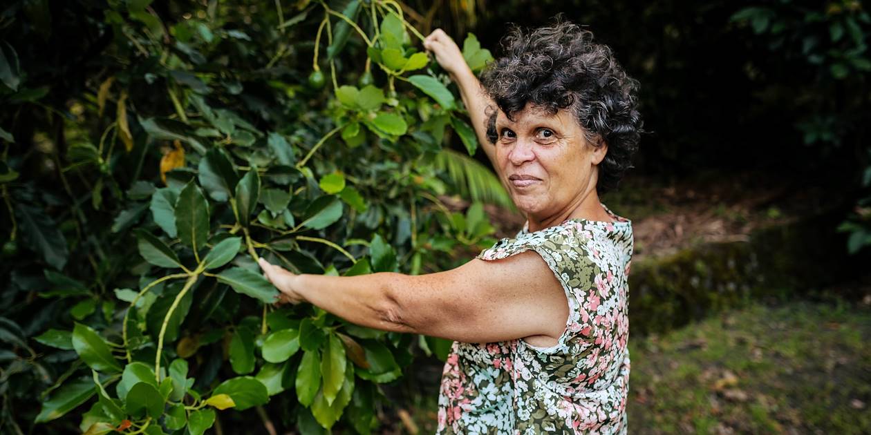 Rencontre avec un couple et découverte de leur jardin - St Joseph - La Réunion