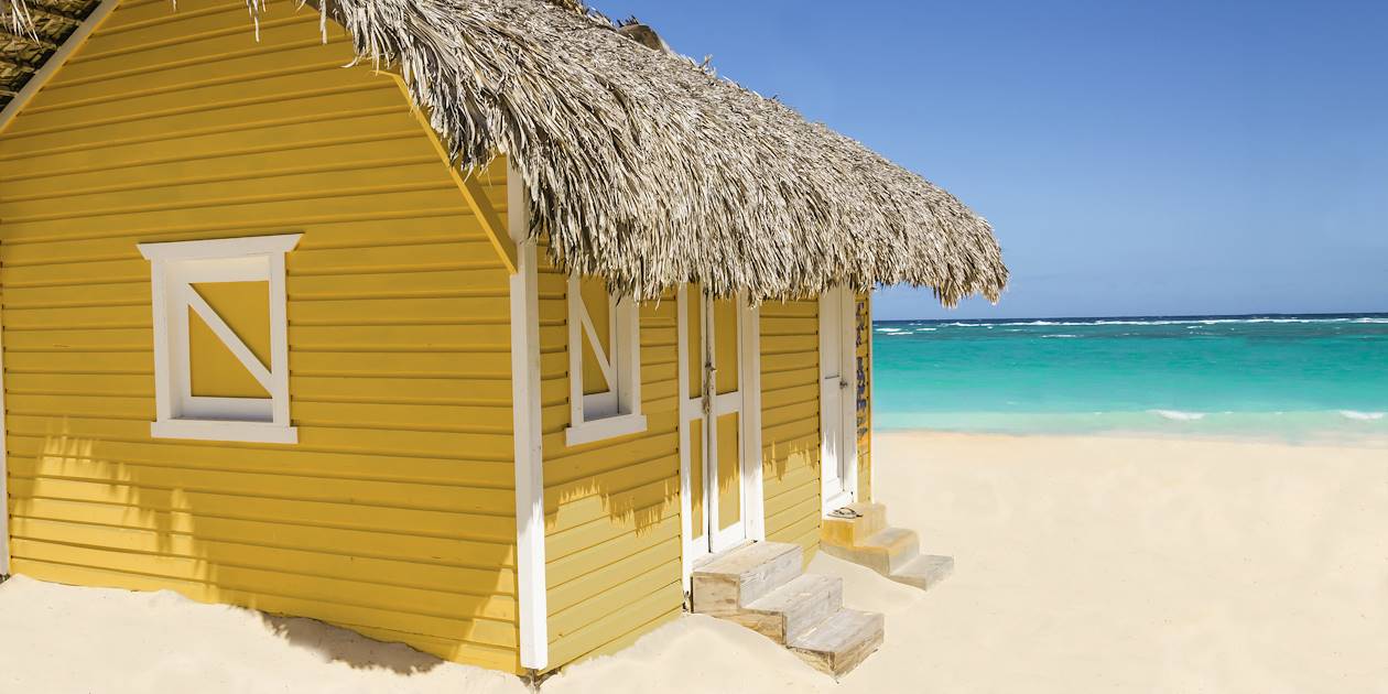Maison en bois sur la plage - Bahamas