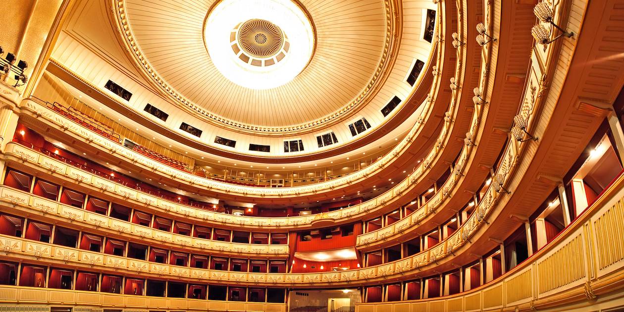 Intérieur de l'Opéra de Vienne - Autriche