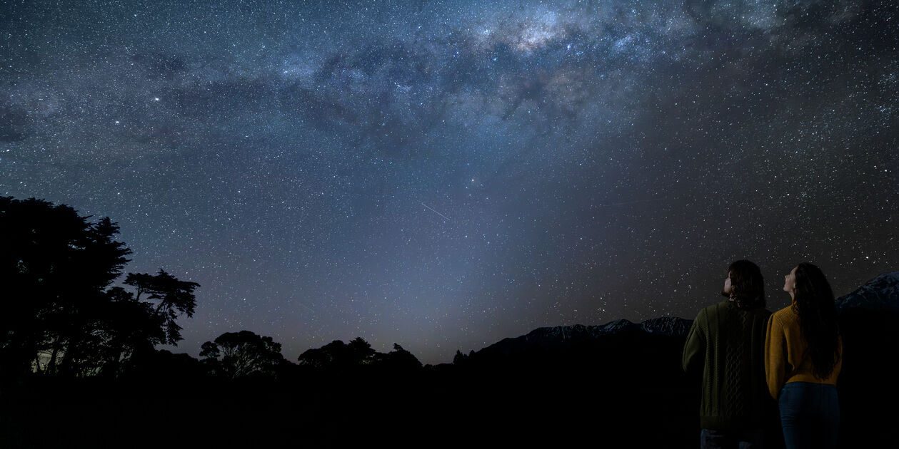 Observation des étoiles sur l'île du Sud - Nouvelle Zélande