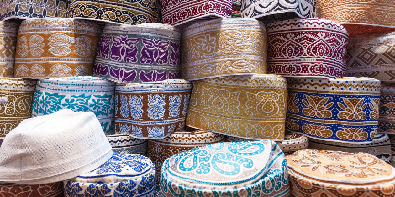 Kumma, chapeau traditionnel - Oman
