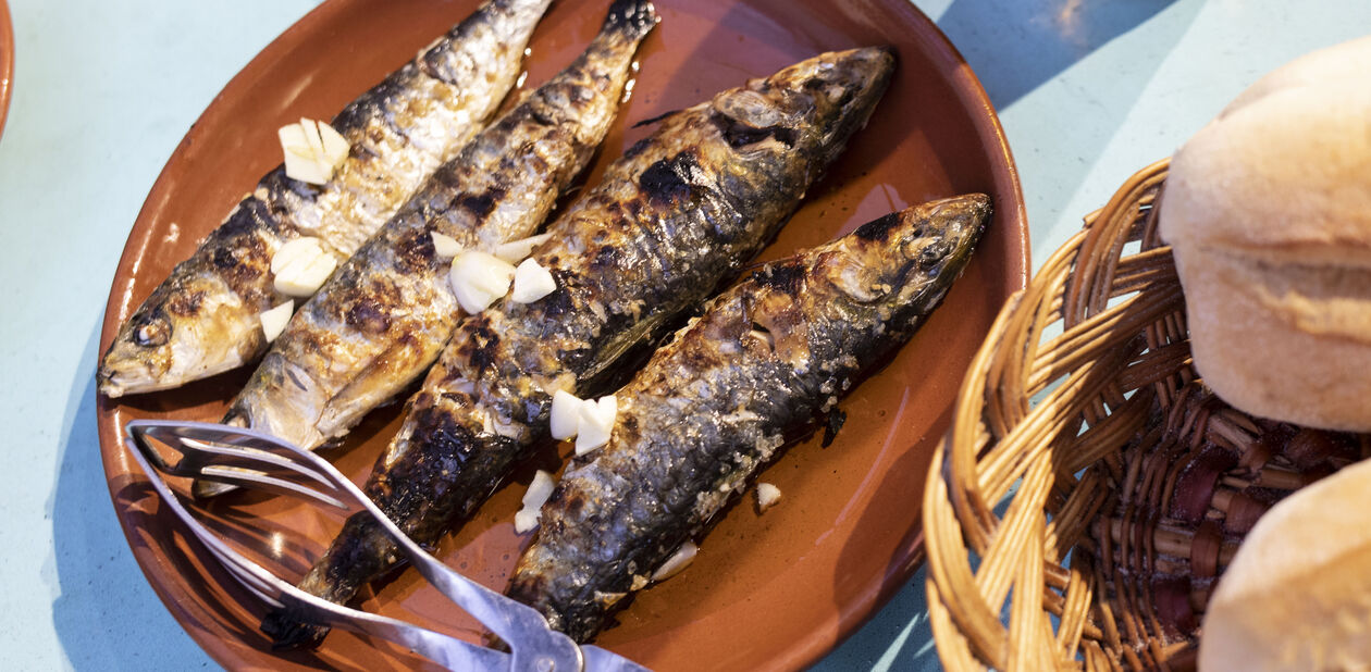 Sardines grillées - Porto - Portugal