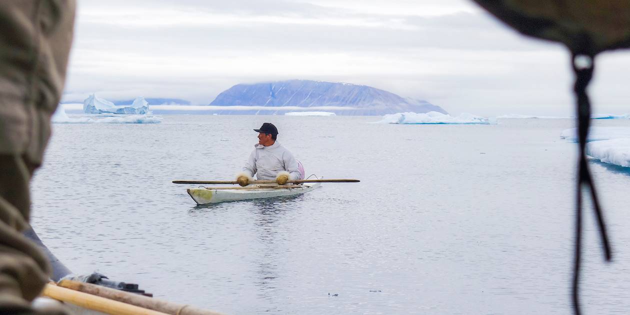 Chasse en kayak à Qaanaq - Groenland