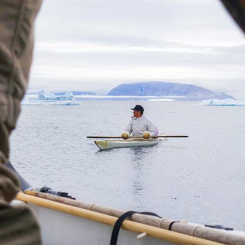 Chasse en kayak à Qaanaq - Groenland