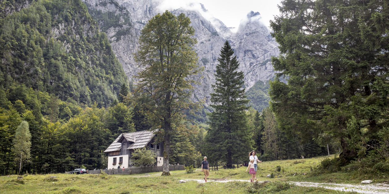 Découverte de la vallée de Robanov Kot en famille - Solcava - Slovénie